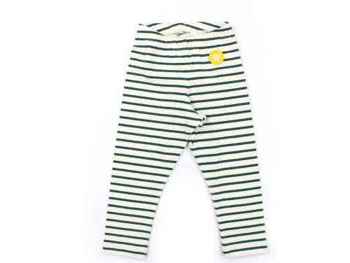 Wood Wood leggings Ira offwhite/faded green stripes